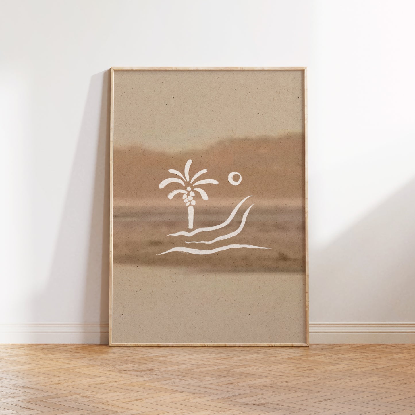 Art print - Oasis & dunes