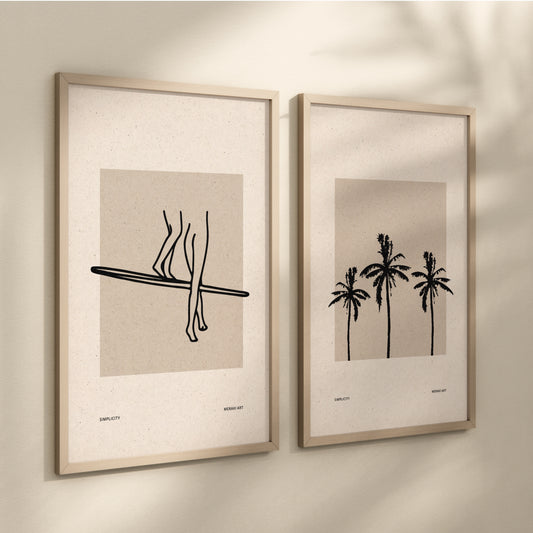 Art print - Simplicity - Surf