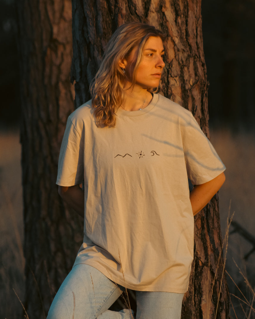 Unisex organic cotton t-shirt - Elements of nature