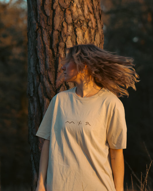 Unisex organic cotton t-shirt - Elements of nature