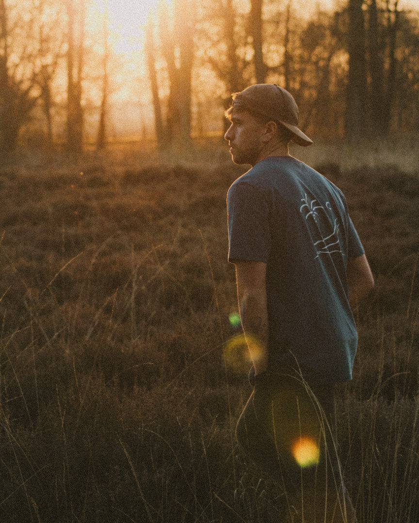 Unisex organic cotton T-shirt - Oasis ocean blue