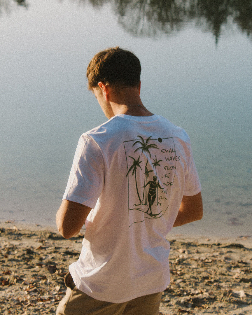 Unisex organic cotton t-shirt - Under the sun - Green