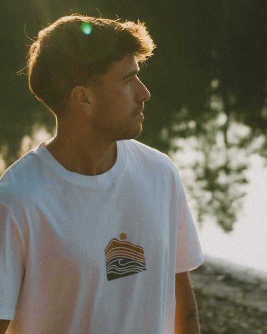 Unisex organic cotton T-shirt - Ocean state