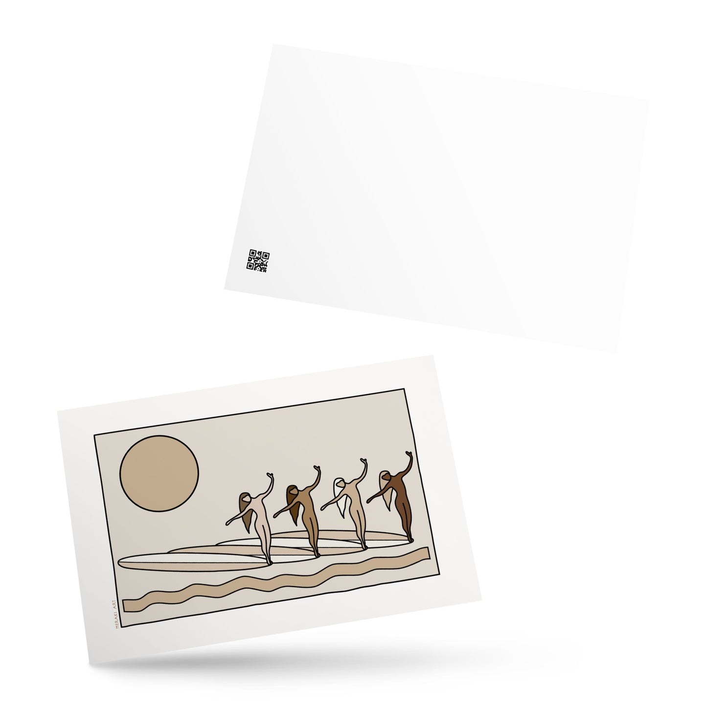 Postcard - Ocean sisters square
