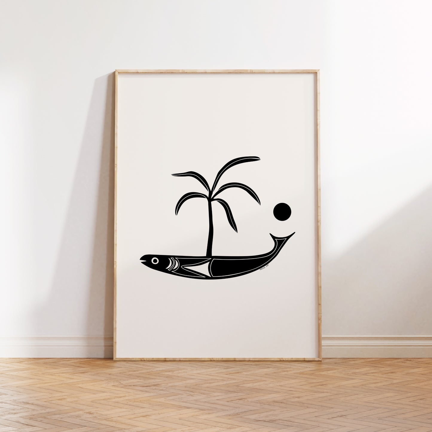 Art print - Palm fish