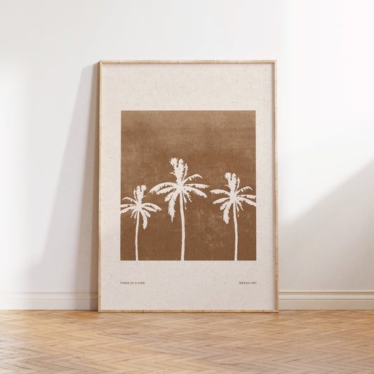 Art print - Three of a kind - Palm
