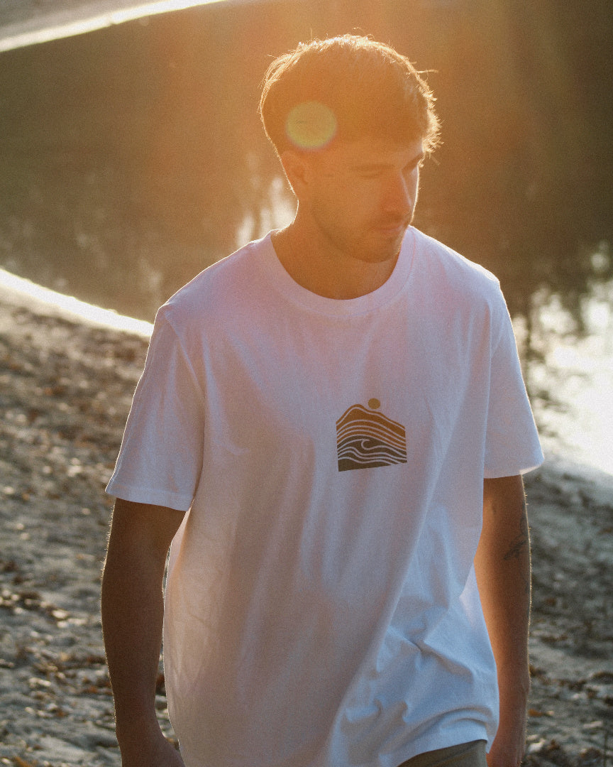 Unisex organic cotton T-shirt - Ocean state