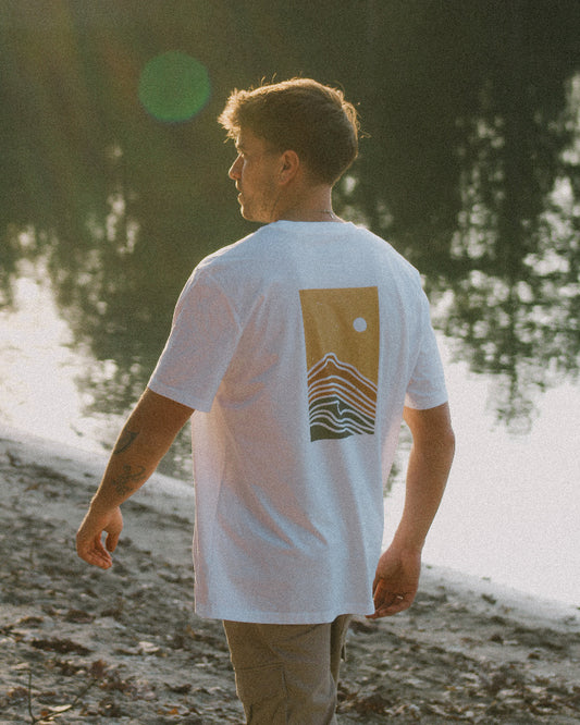 Unisex organic cotton T-shirt - Ocean state
