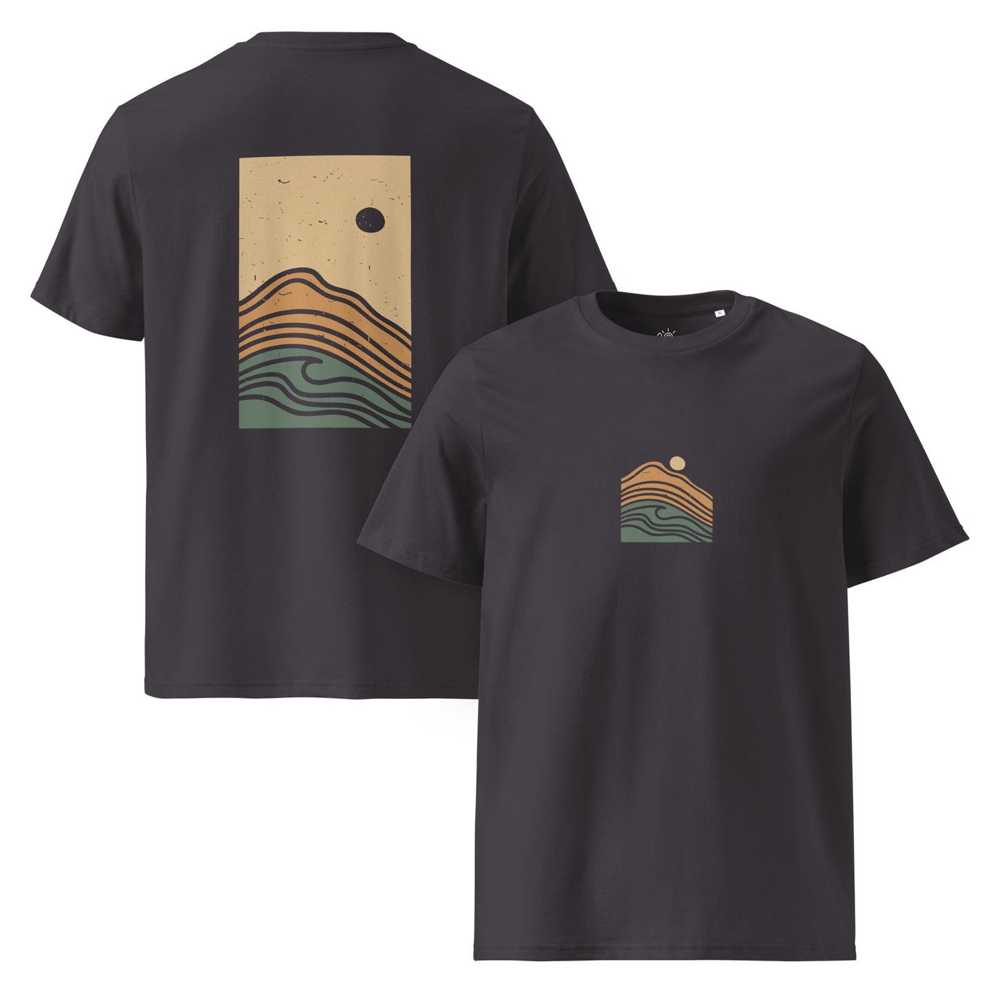 Unisex organic cotton T-shirt - Ocean state