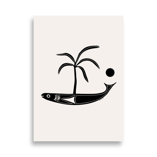 Art print - Palm fish